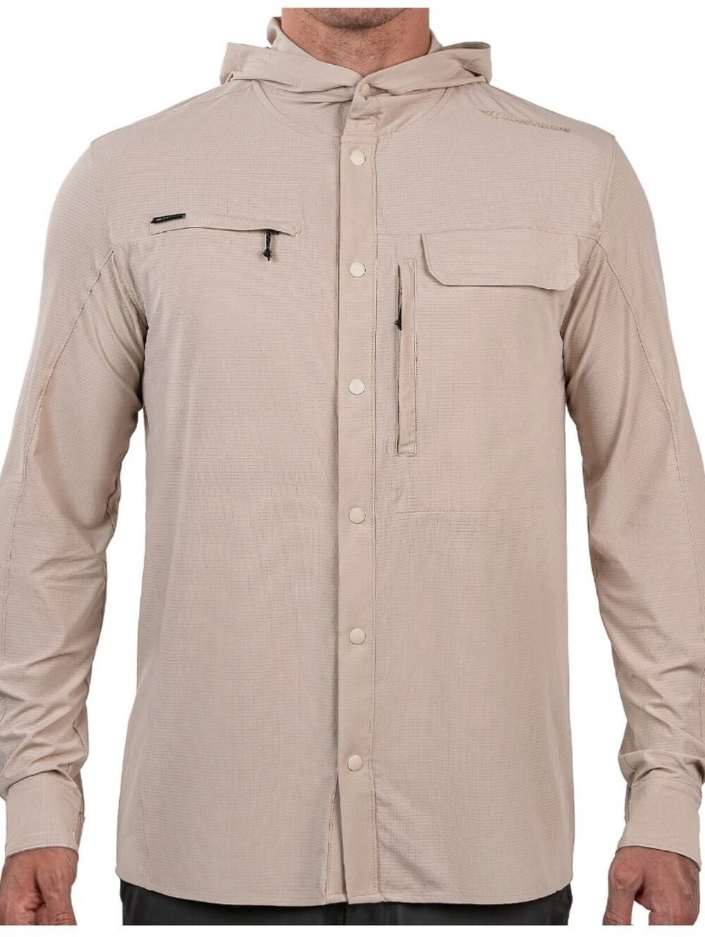KastKing Mens 2XL Hooded Long Sleeve Shirt Outdoor Fishing Camping Hiking Upf 50